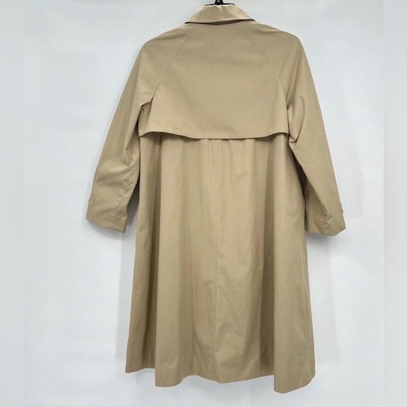 Drizzle Inc Neiman-Marcus Vintage Union Made Womens Trench Long Coat Tan Large? - Picture 12 of 12